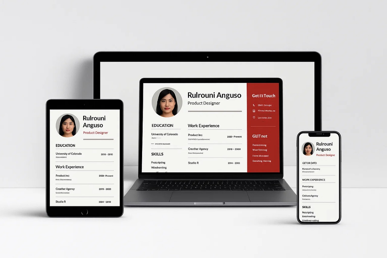 Professional resume template